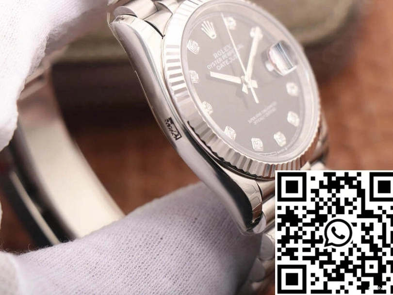 Dial Diamond-set EW M126234-0027 Datejust Factory Rolex 0515